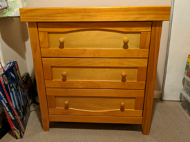 snap on baby changing table